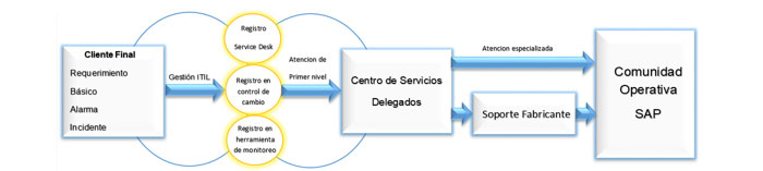 administración delegada SAP